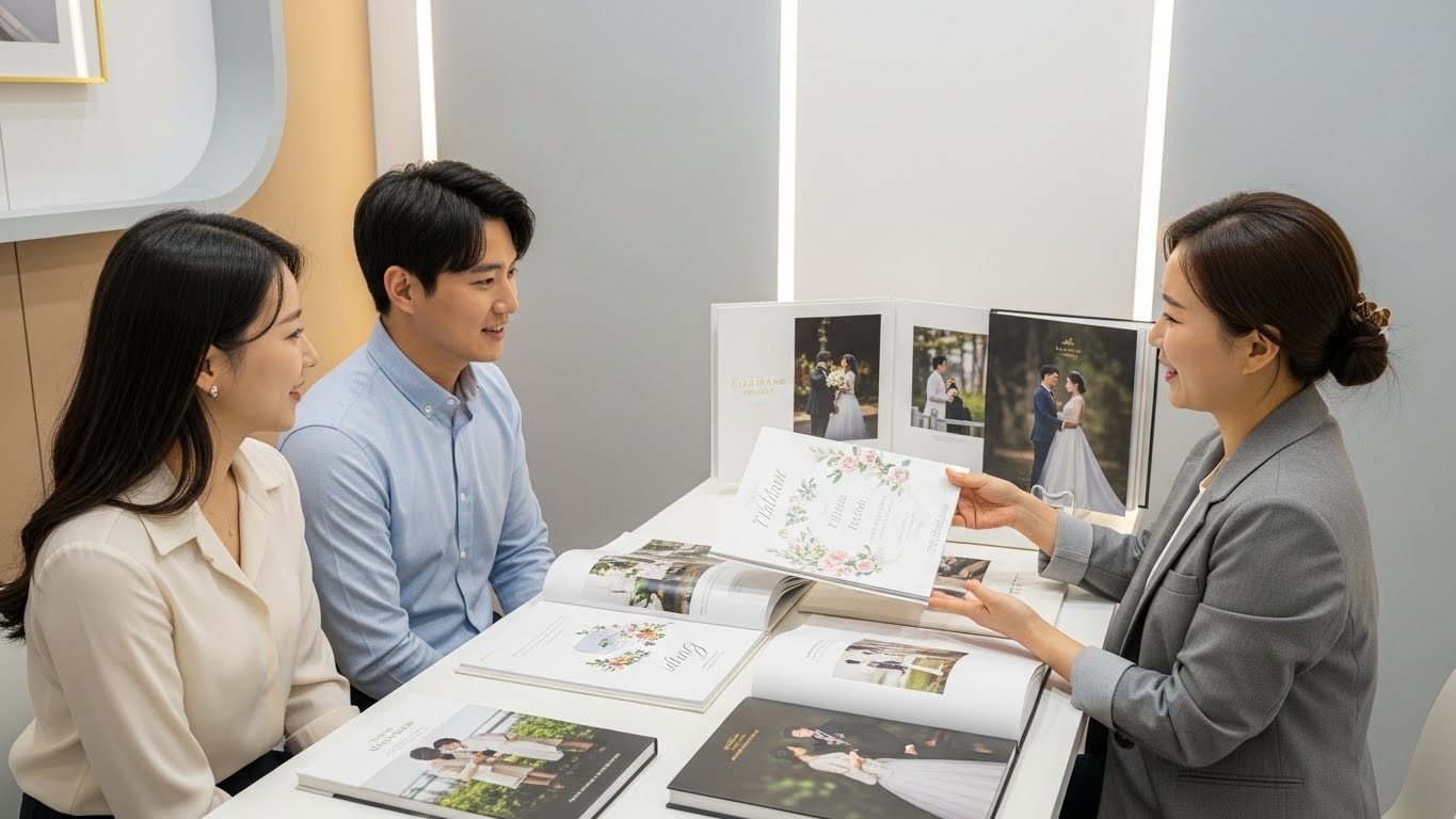 웨딩드레스 전시 부스